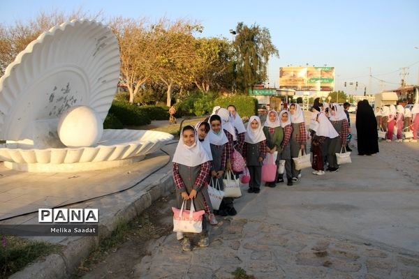 برگزاری جشن دانش‌آموزان روزه اولی در بوشهر