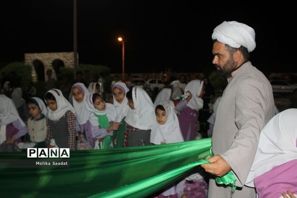 برگزاری جشن دانش‌آموزان روزه اولی در بوشهر