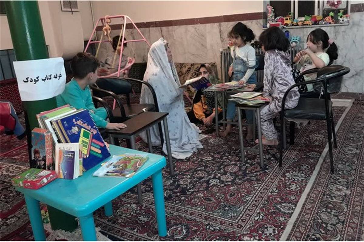 نخستین اعتکاف مادران و کودکان در ملارد، مهمانی ویژه در ماه میهمانی خدا /فیلم