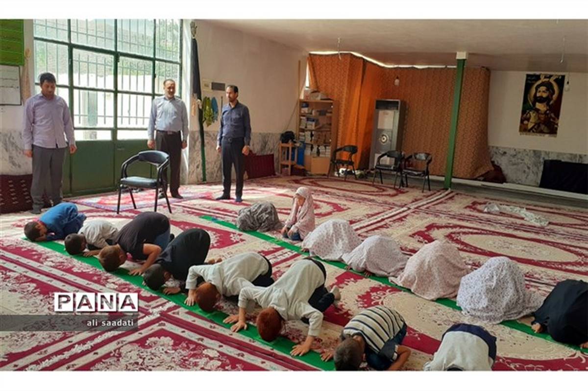 اجرای طرح پیوند مسجد و مدرسه در روستای سینی نو شهرستان کلات