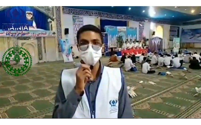 شرکت ۷۰۰دانش‌آموزسیستانی در محفل انس با قرآن/فیلم