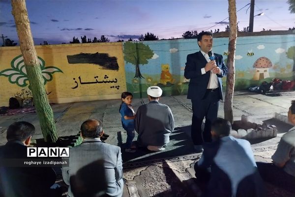 ضیافت افطاری دبستان قرآنی منتظرقائم شهرستان خاتم