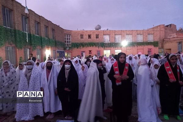 مراسم وداع با رمضان در مدارس شهرستان اقلید