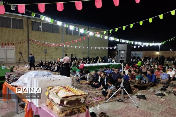 اختتامیه محفل انس با قرآن و تلاوت آیات نورانی  در دبیرستان زنده یاد حاج سید احمد لاجوردی  کاشان