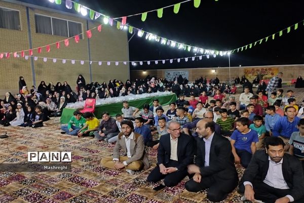 اختتامیه محفل انس با قرآن و تلاوت آیات نورانی  در دبیرستان زنده یاد حاج سید احمد لاجوردی  کاشان