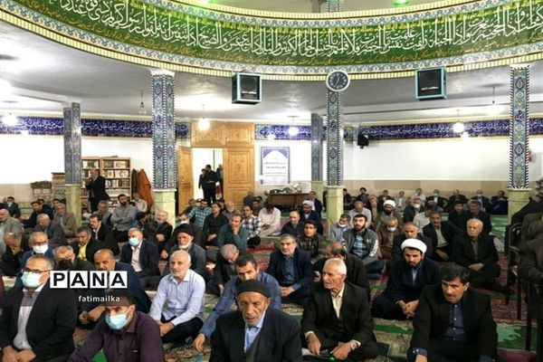 اقامه آخرین نماز جمعه ماه مبارک رمضان در شهرستان فیروزکوه