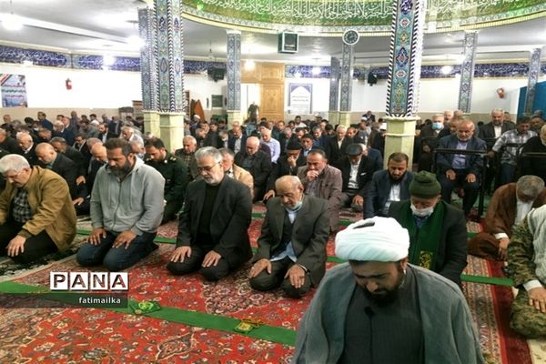 اقامه آخرین نماز جمعه ماه مبارک رمضان در شهرستان فیروزکوه