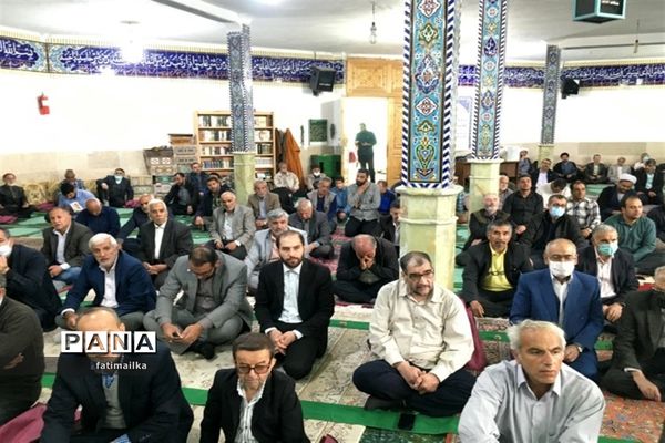 اقامه آخرین نماز جمعه ماه مبارک رمضان در شهرستان فیروزکوه