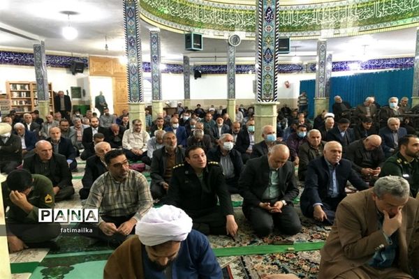 اقامه آخرین نماز جمعه ماه مبارک رمضان در شهرستان فیروزکوه