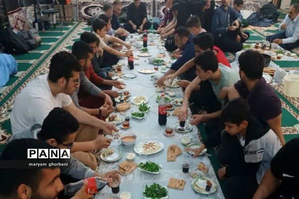 مراسم اعتکاف ماه مبارک رمضان در بهنمیر