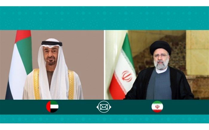پیام تبریک رئیس و نواب رئیس دولت امارات به آیت‌الله رئیسی به مناسبت عید فطر