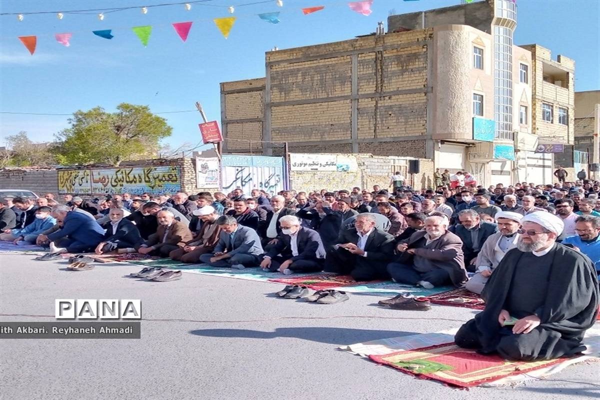 نماز عید سعید فطر در شهرستان بن