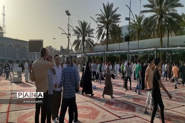 نماز عید فطر در کربلای معلی