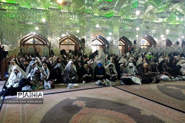 نماز عید سعید فطر در حرم سید علاالدین حسین (ع)