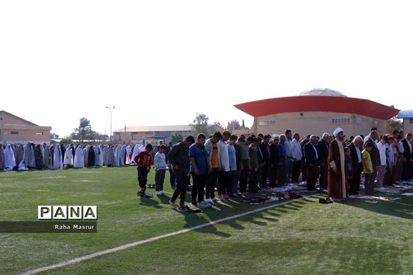 برگزاری نماز عید سعید فطر در شهرستان خرامه
