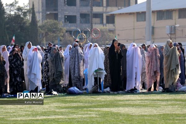 برگزاری نماز عید سعید فطر در شهرستان خرامه