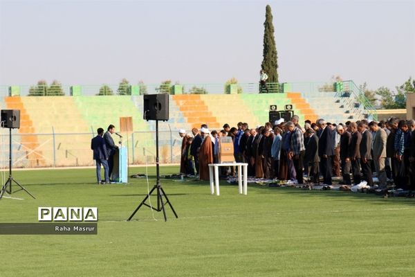 برگزاری نماز عید سعید فطر در شهرستان خرامه