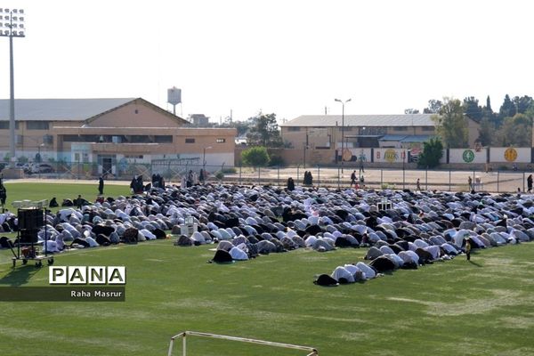 برگزاری نماز عید سعید فطر در شهرستان خرامه