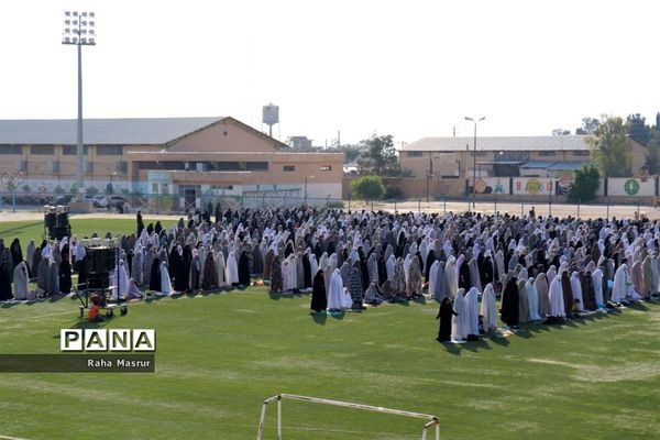برگزاری نماز عید سعید فطر در شهرستان خرامه