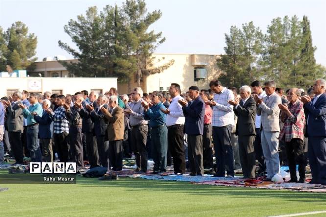 برگزاری نماز عید سعید فطر در شهرستان خرامه