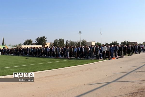 برگزاری نماز عید سعید فطر در شهرستان خرامه