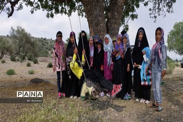 اردوی تفریحی ویژه قرآن پژوهان طرح «اسوه حسنه» در روستای بختیاری خاتم