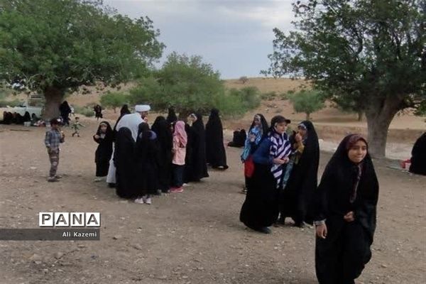 اردوی تفریحی ویژه قرآن پژوهان طرح «اسوه حسنه» در روستای بختیاری خاتم