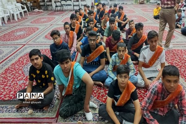افتتاحیه پنجمین اردوی زیارت اولی‌های پسر در مشهد
