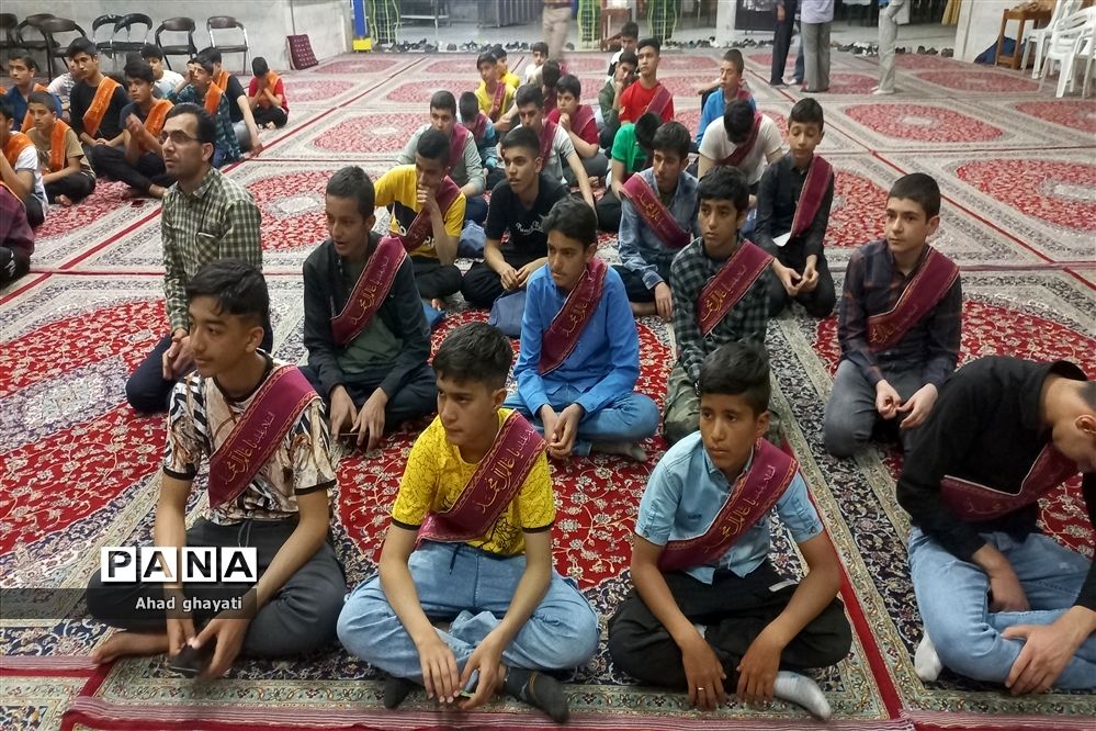 افتتاحیه پنجمین اردوی زیارت اولی‌های پسر در مشهد