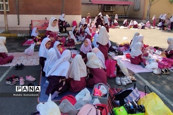اردوی درون مدرسه‌ای در دبستان شهید اکبرلو  پاکدشت
