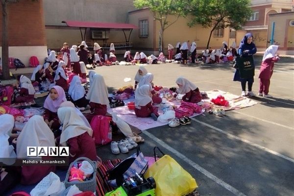 اردوی درون مدرسه‌ای در دبستان شهید اکبرلو  پاکدشت