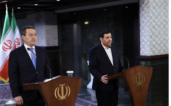 تأکید مخبر و نخست وزیر قزاقستان بر اراده جدی دو کشور برای ارتقاء همکاری‌های اقتصادی