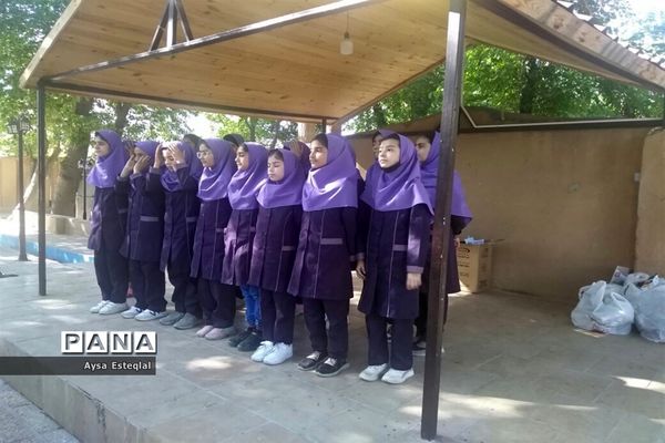 برگزاری اردوی فرهنگی و تربیتی دختران دبستان معارف 6 ناحیه 3 شیراز