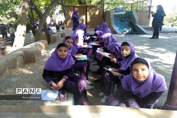 برگزاری اردوی فرهنگی و تربیتی دختران دبستان معارف 6 ناحیه 3 شیراز