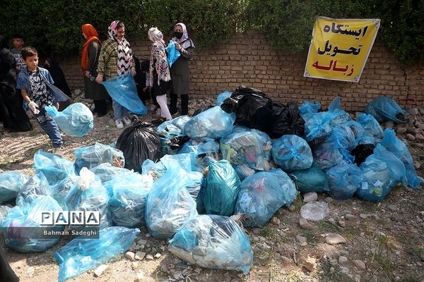 پویش مردمی بی زباله در حاشیه رودخانه جاجرود