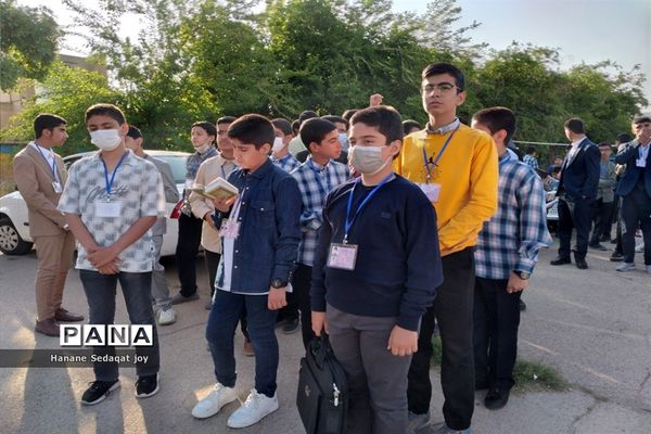 برگزاری مرحله مقدماتی چهل و یکمین دوره مسابقات قرآنی پسران نواحی چهارگانه شیراز در ناحیه 3