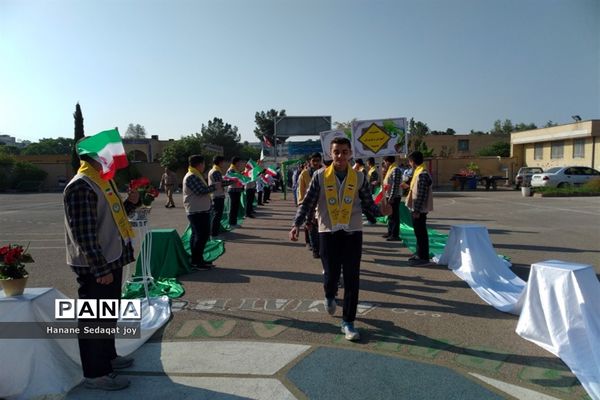 برگزاری مرحله مقدماتی چهل و یکمین دوره مسابقات قرآنی پسران نواحی چهارگانه شیراز در ناحیه 3