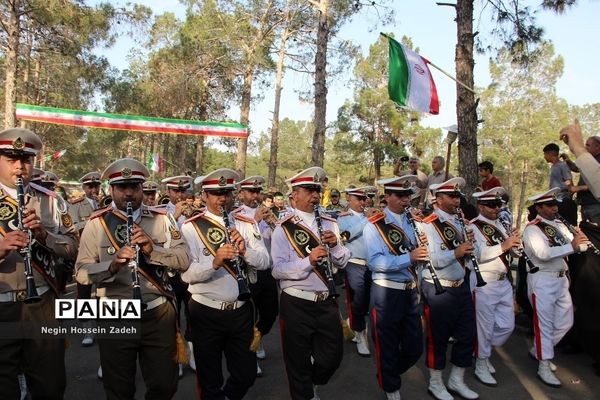 مراسم تشییع پیکرشهید جانی بت اوشانا درشهرستان اسلامشهر