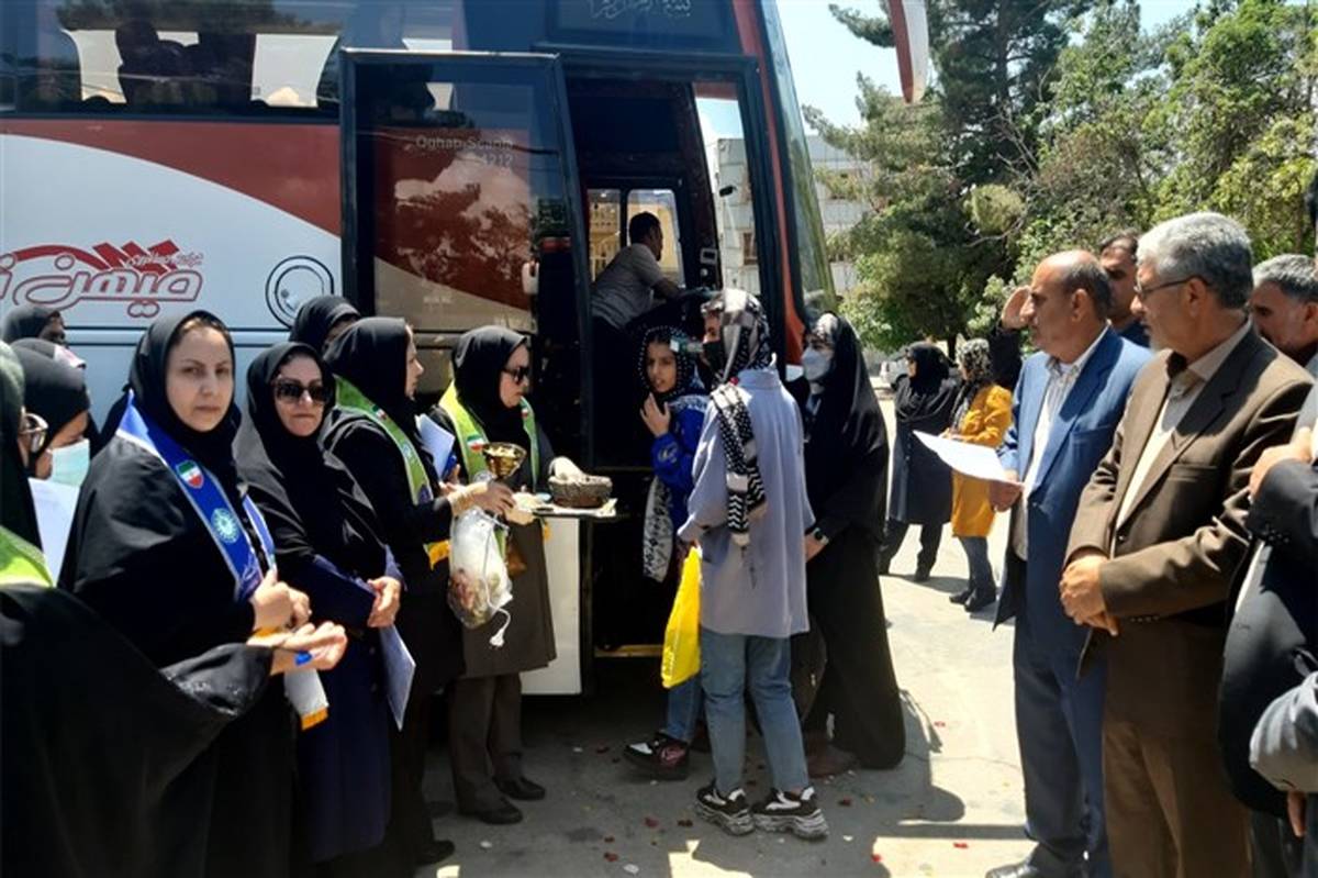 دانش‌آموزان دختر زیارت اولی کهگیلویه وبویراحمد به مشهد مقدس اعزام شدند