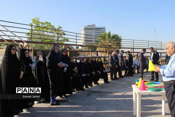 همایش پیاده‌روی و مسابقات ورزشی کارمندان در بوشهر