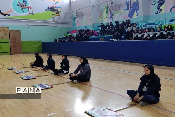 افتتاحیه مرحله قطبی المپیاد ورزشی مدارس سمپاد قطب ۵ کشوری درسالن ورزشی شهید مصطفی خمینی