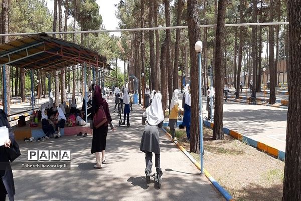 اردوی دانش‌آموزی مدارس ملارد در اردوگاه شهید منتظری شهریار