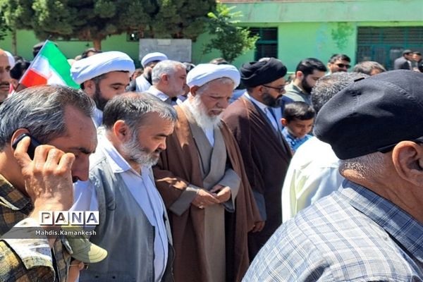 راهپیمایی حمایت از امر به معروف در پاکدشت