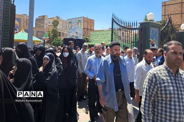 راهپیمایی حمایت از امر به معروف در پاکدشت