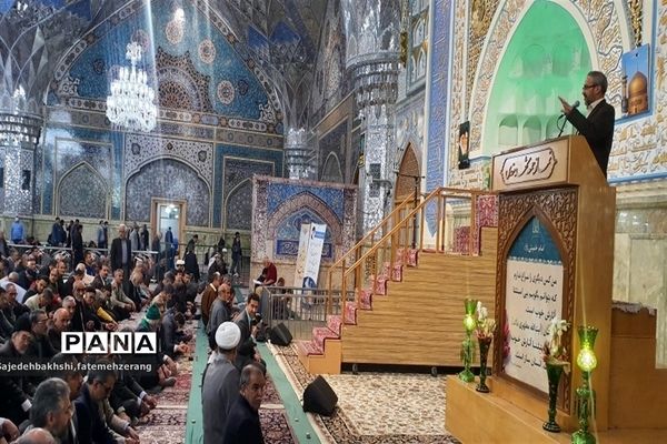 مدیرکل آموزش و پرورش خراسان رضوی سخنران پیش ازخطبه‌های نمازجمعه مشهد مقدس