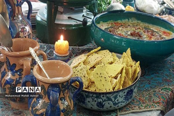 جشنواره غذای محلی در روستای هماباد نایین