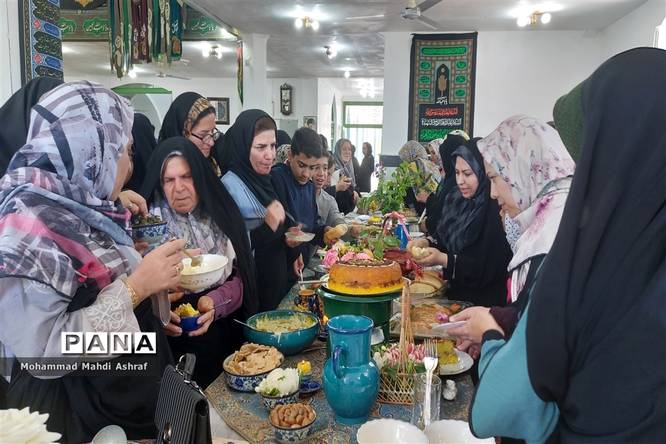 جشنواره غذای محلی در روستای هماباد نایین