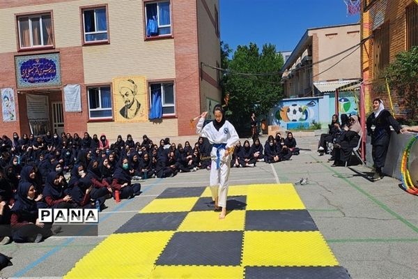 برگزاری المپیاد ورزشی درون مدرسه‌ای دبیرستان سیزده آبان ناحیه یک کرج