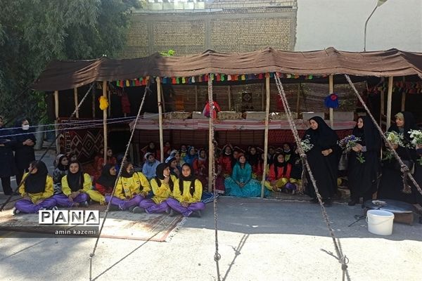 آیین افتتاحیه جشنواره فرهنگی ورزشی دختران آفتاب ایران