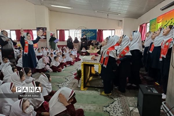 جشن روز معلم در دبستان شهید محمد علی صابری شهرستان قائمشهر